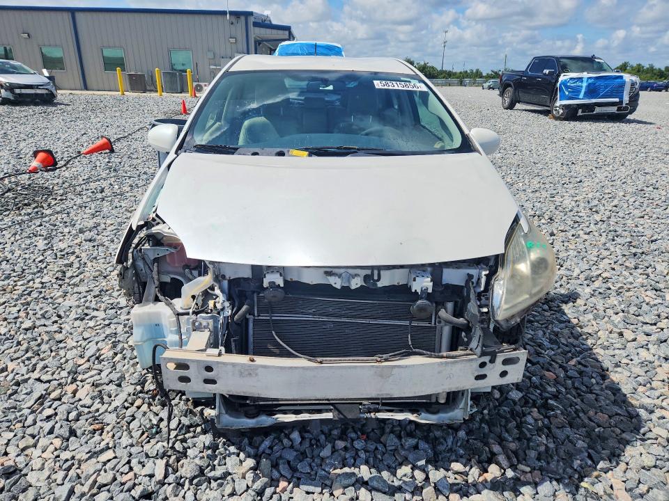 2011 Toyota Prius VIN JTDKN3DU8B0283789 COPART salvage auction — FRONT END, FL - CERT OF TITLE SLVG REBUILDABLE, sold $2,300 on 2026-07-14 (photo 5)