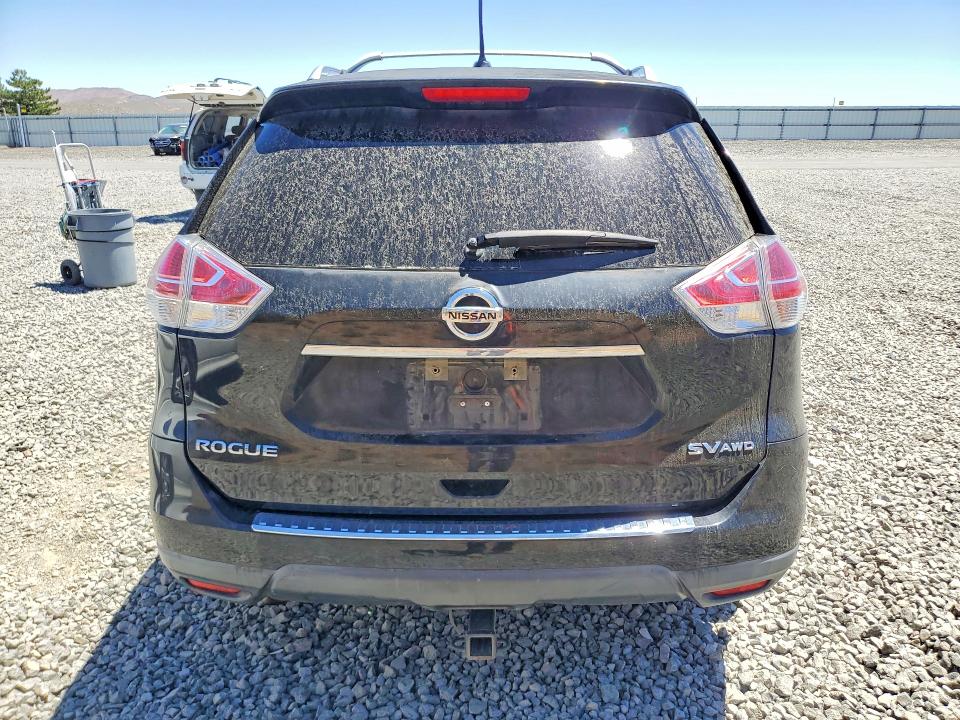 2016 Nissan Rogue VIN KNMAT2MV2GP615969 COPART salvage auction — FRONT END, NV - CERTIFICATE OF TITLE, sold $750 on 2026-07-30 (photo 6)