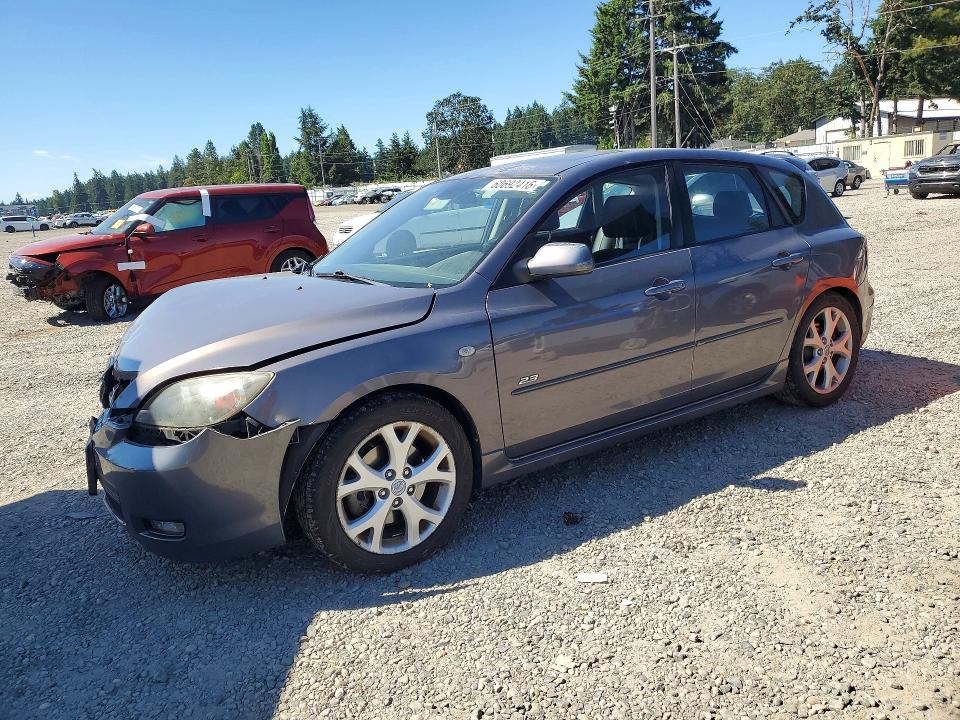 2009 Mazda 3 VIN JM1BK344191232518 COPART salvage auction — FRONT END, WA - BILL OF SALE, sold $350 on 2026-07-28 (photo 1)