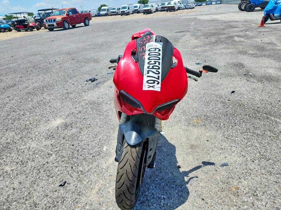 2012 Ducati 620 VIN ZDM14BPW1CB004344 COPART salvage auction — FRONT END, LA - CERT OF TITLE-SALVAGE, sold $3,300 on 2026-07-16 (photo 2)