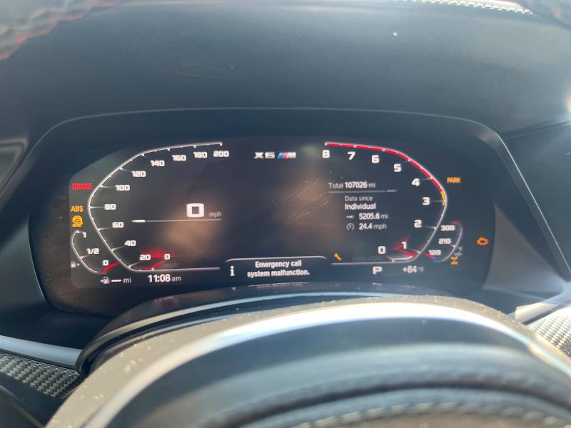 2022 BMW X6 VIN 5YMCY0C03N9J76956 COPART salvage auction — MINOR DENT/SCRATCHES, Salvage Title, sold $32,750 on 2026-07-31 (photo 6)