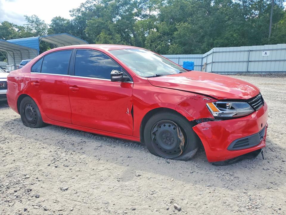 2013 Volkswagen Jetta VIN 3VWDX7AJ0DM289071 COPART salvage auction — FRONT END, Ga - Certificate Of Title, sold $875 on 2026-07-21 (photo 4)