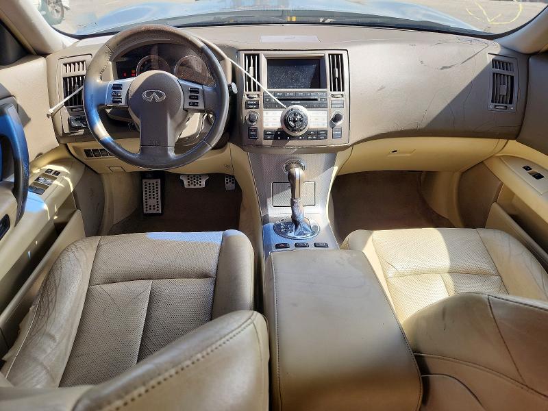 2008 Infiniti Fx35 VIN JNRAS08U68X101732 COPART salvage auction — MINOR DENT/SCRATCHES, AL - CERT OF TITLE-REBUILT, sold $250 on 2026-07-27 (photo 8)