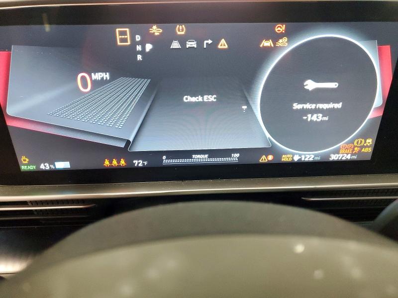 2023 Hyundai Ioniq 6 VIN KMHM54AC8PA051300 COPART salvage auction — FRONT END, Ny - Mv-907A Salvage Certificate, sold $8,600 on 2026-08-31 (photo 9)