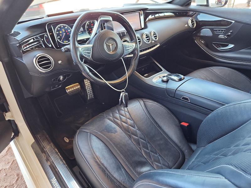 2017 Mercedes-benz VIN WDDXK8CB1HA020841 COPART salvage auction — FRONT END, Az - Certificate Of Title, sold $27,264 on 2026-08-10 (photo 8)
