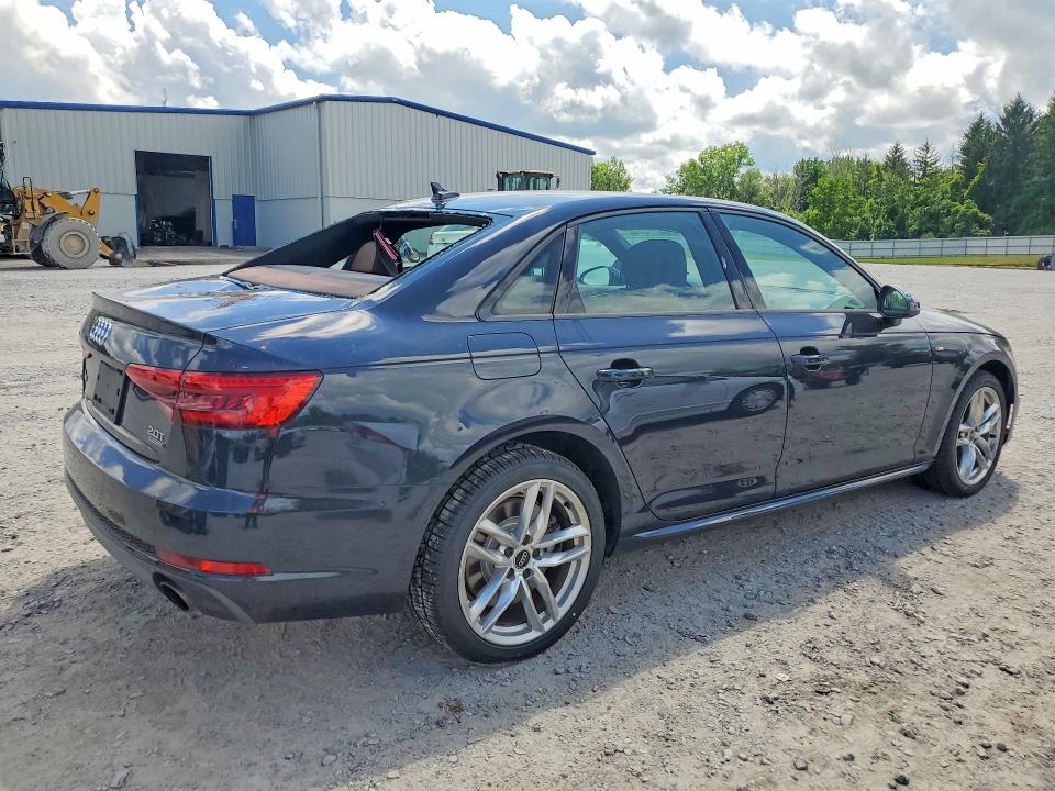 2017 Audi A4 VIN WAUDNAF42HN058769 COPART salvage auction — REAR END, Ny - Mv-907A Salvage Certificate, sold $3,550 on 2026-07-27 (photo 3)