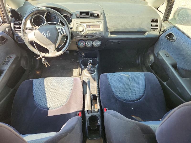 2007 Honda Fit VIN JHMGD37687S002977 COPART salvage auction — MECHANICAL, Ut - Certificate Of Title, sold $250 on 2026-07-31 (photo 8)