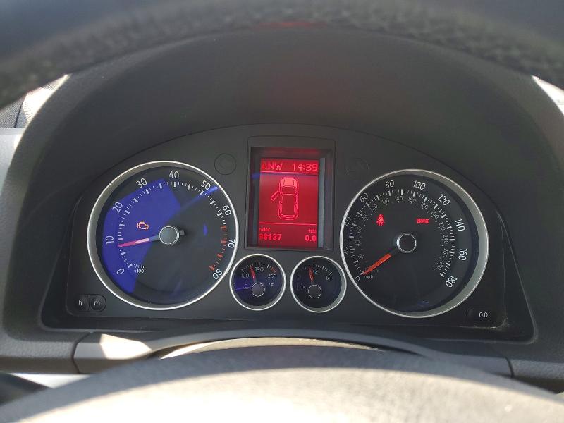 2008 Volkswagen Gti VIN WVWEV71K38W025287 COPART salvage auction — MECHANICAL, Ca - Dis/Dlr/Exp Only Clean Title, sold $600 on 2026-08-03 (photo 9)