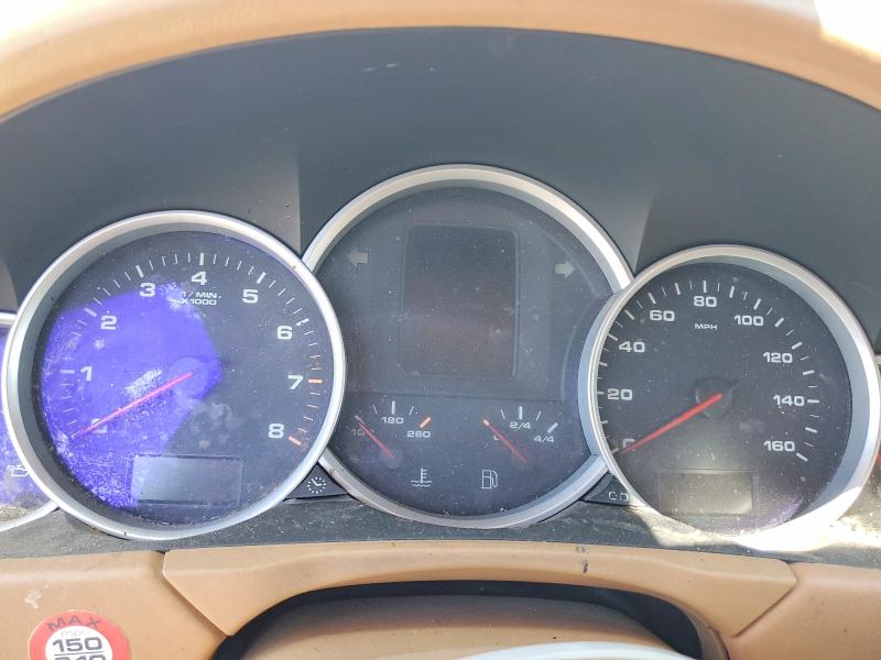 2006 Porsche Cayenne VIN WP1AB29P26LA62306 COPART salvage auction — FRONT END, Ca - Salvage Certificate, sold $125 on 2026-08-14 (photo 9)