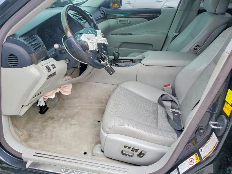 2011 Lexus Ls 460 VIN JTHCL5EF0B5009672 COPART salvage auction — FRONT END, NY - MV-907A SALVAGE CERTIFICATE, sold $525 on 2026-07-28 (photo 7)