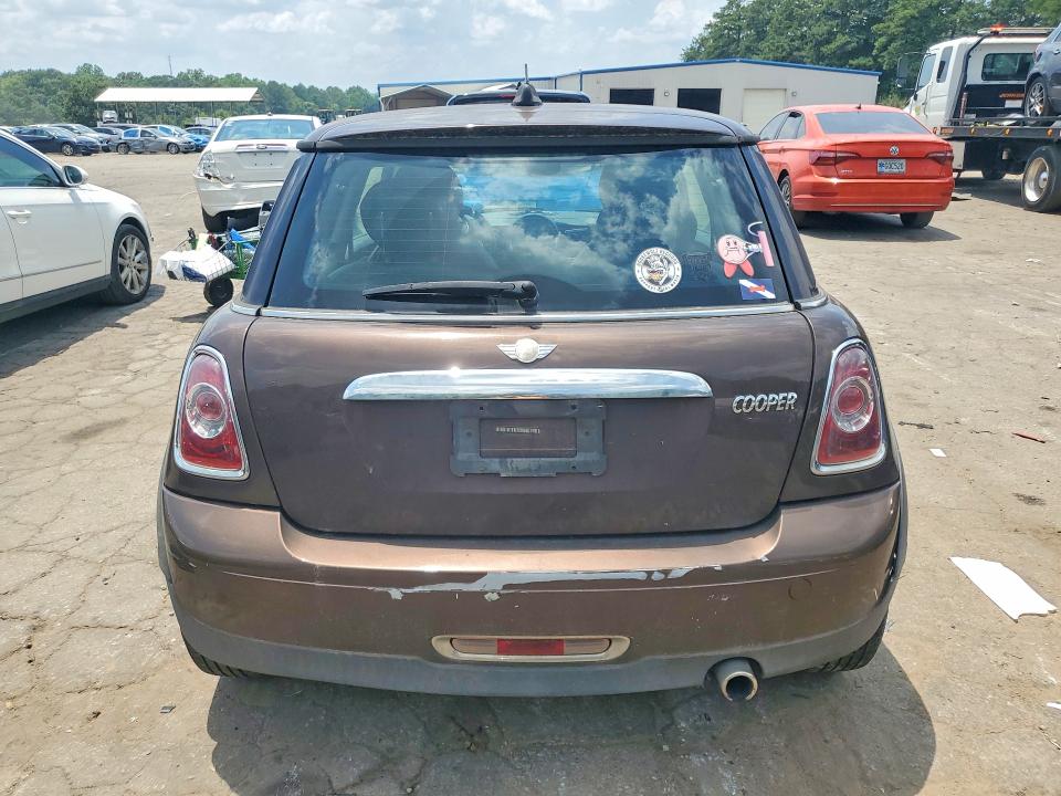 2011 Mini Cooper VIN WMWSU3C56BT092882 COPART salvage auction — FRONT END, Ga - Certificate Of Title, sold $250 on 2026-07-31 (photo 6)