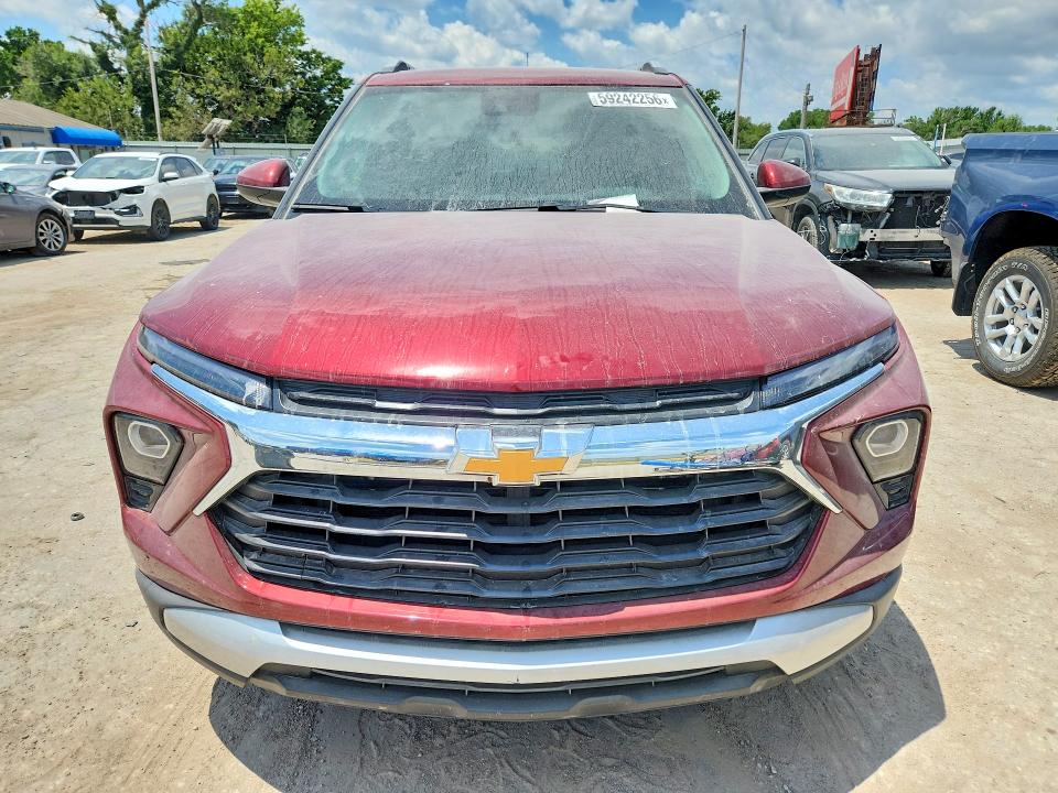 2024 Chevrolet Trailblazer VIN KL79MPSL7RB169829 COPART salvage auction — HAIL, Ks - Cert Of Title-Salvage, sold $200 on 2026-07-29 (photo 5)