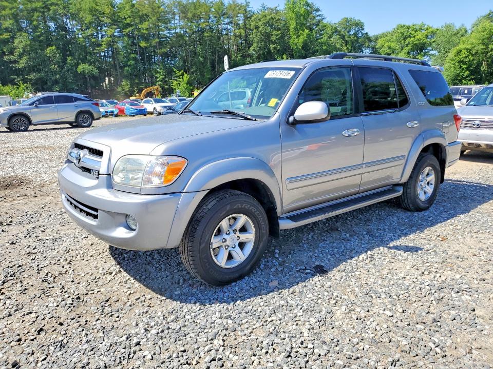 2005 Toyota Sequoia VIN 5TDBT44A45S242921 COPART salvage auction — MINOR DENT/SCRATCHES, MA - CERTIFICATE OF TITLE (P), sold $675 on 2026-07-09 (photo 1)