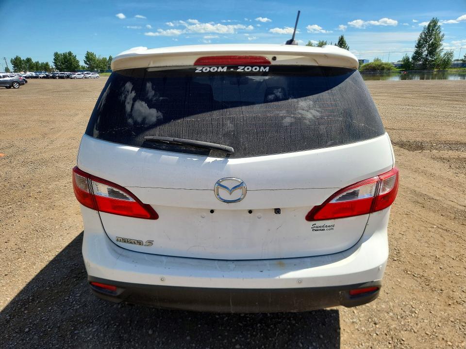2013 Mazda 5 VIN JM1CW2DL4D0157161 COPART salvage auction — FRONT END, Ab - Bos - Rebuilt, sold $350 on 2026-07-21 (photo 6)