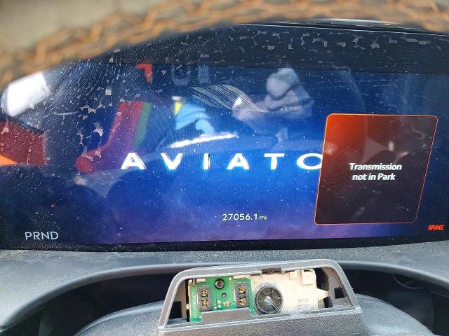 2025 Lincoln Aviator VIN 5LM5J6WC5SGL23437 COPART salvage auction — FRONT END, Tx - Salvage Vehicle Title, sold $11,500 on 2026-09-15 (photo 9)
