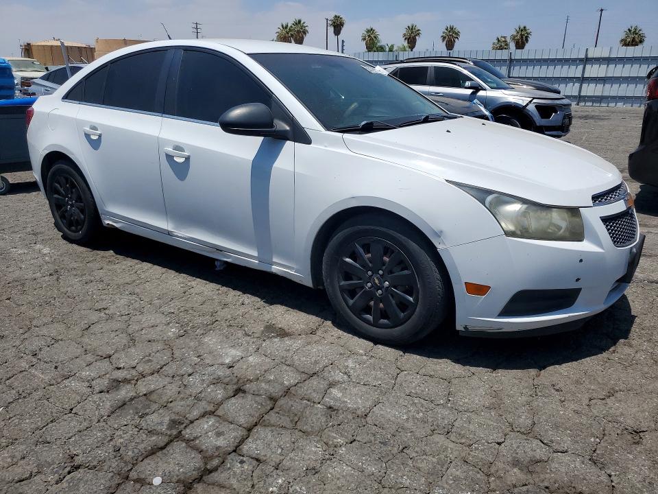 2012 Chevrolet Cruze VIN 1G1PC5SHXC7290547 COPART salvage auction — SIDE, Ca - Salvage Certificate, sold $275 on 2026-07-09 (photo 4)