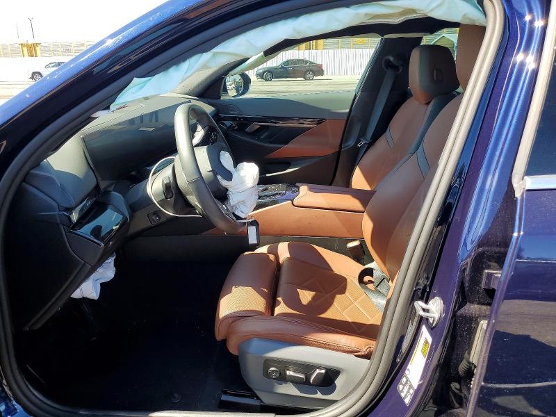 2024 BMW 5er VIN WBA63FJ07RCR92701 COPART salvage auction — FRONT END, Ca - Salvage Certificate, sold $250 on 2026-08-28 (photo 7)