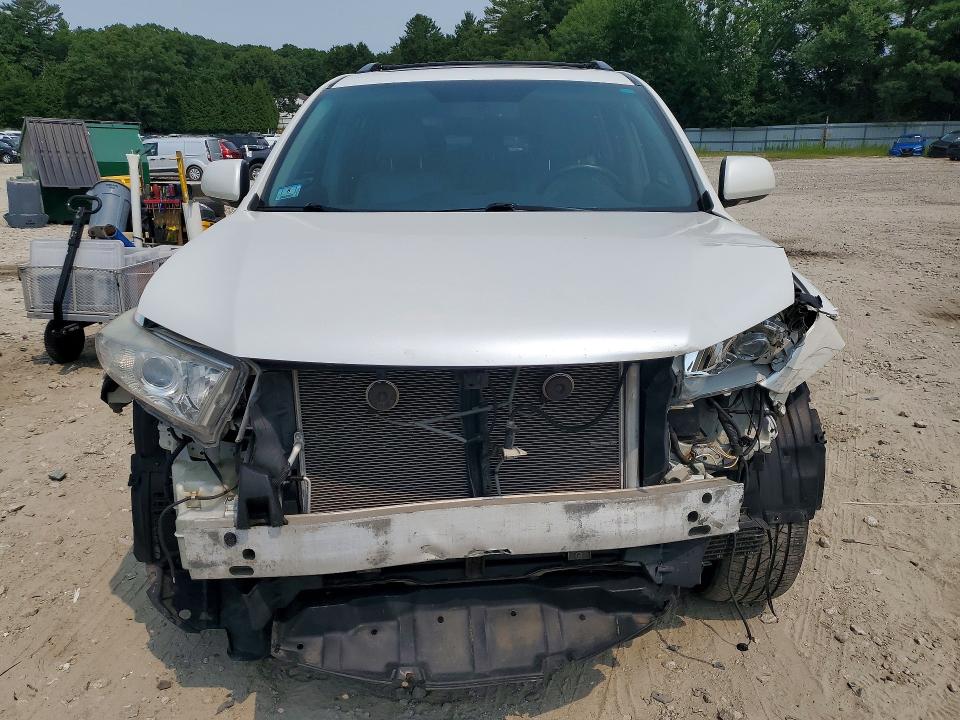 2012 Toyota Highlander VIN 5TDDK3EH9CS120859 COPART salvage auction — FRONT END, MA - CERT OF TITLE-RECONSTRCTD COLL, sold $3,650 on 2026-07-27 (photo 5)