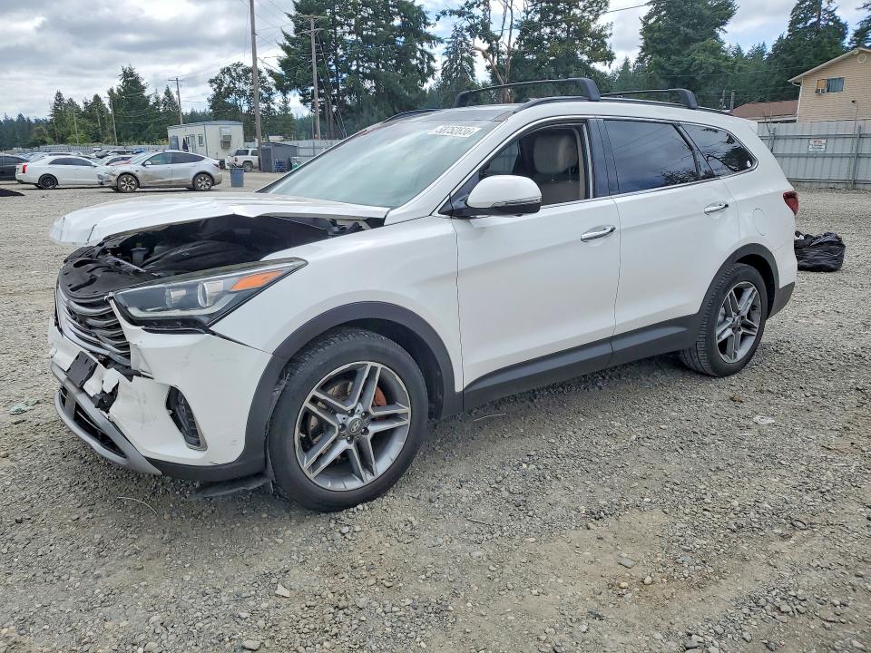 2017 Hyundai VIN KM8SR4HF2HU211487 COPART salvage auction — FRONT END, Wa - Bill Of Sale, sold $3,250 on 2026-07-10 (photo 1)
