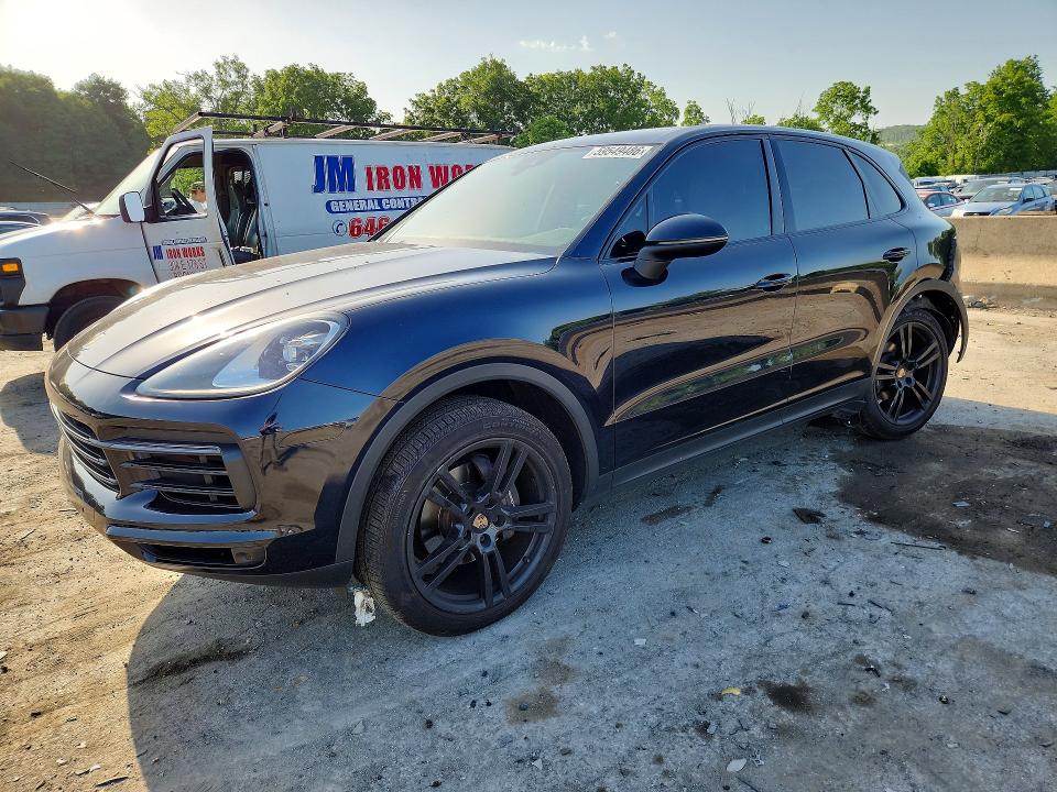 2019 Porsche Cayenne VIN WP1AA2AY3KDA07441 COPART salvage auction — REAR END, Ny - Mv-907A Salvage Certificate, sold $2,100 on 2026-07-28 (photo 1)