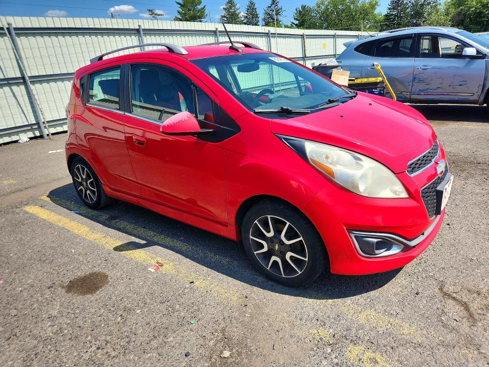 2013 Chevrolet Spark VIN KL8CF6S95DC516720 COPART salvage auction — MECHANICAL, Pa - Certificate Of Salvage, sold $425 on 2026-07-31 (photo 4)