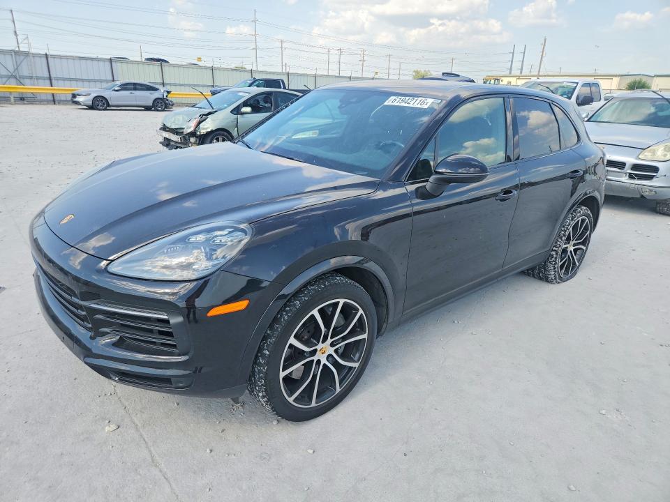 2019 Porsche Cayenne VIN WP1AB2AY0KDA61552 COPART salvage auction — NORMAL WEAR, Tx - Certificate Of Title, sold $11,500 on 2026-08-04 (photo 1)