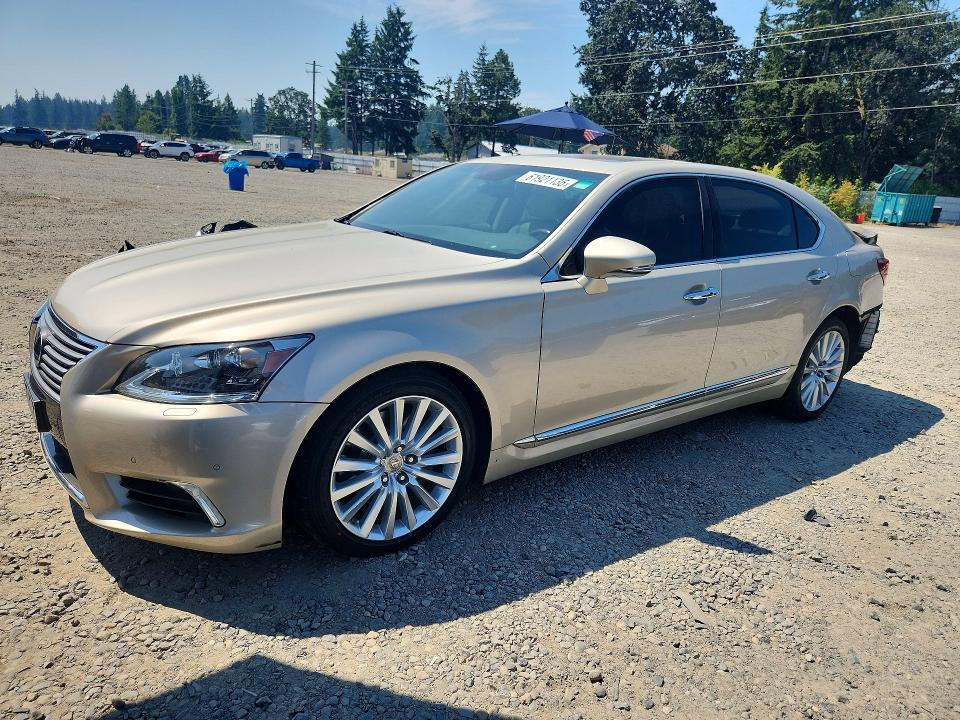 2013 Lexus Ls VIN JTHDL5EF1D5005072 COPART salvage auction — REAR END, Wa - Bill Of Sale, sold $5,400 on 2026-07-31 (photo 1)