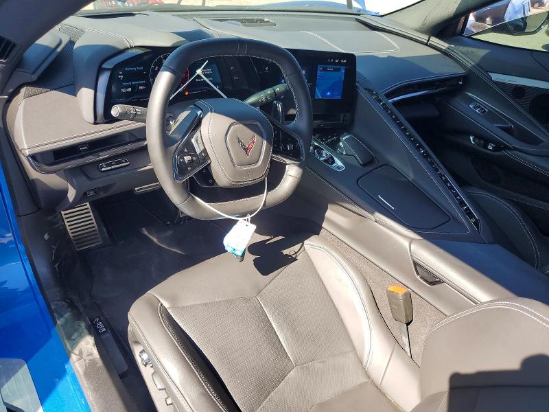 2025 Chevrolet Corvette VIN 1G1YB2D45S5111616 COPART salvage auction — SIDE, Ok - Cert Of Title-Salvage, sold $37,000 on 2026-09-01 (photo 8)