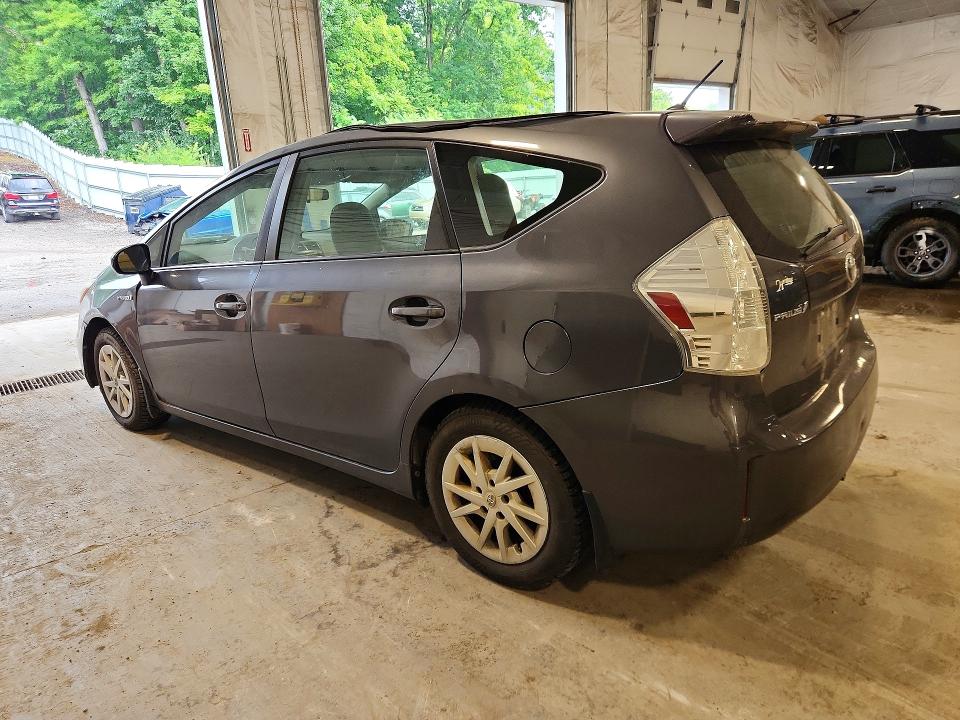 2013 Toyota Prius VIN JTDZN3EU9D3213796 COPART salvage auction — NORMAL WEAR, Vt - Certificate Of Title, sold $1,750 on 2026-07-27 (photo 2)