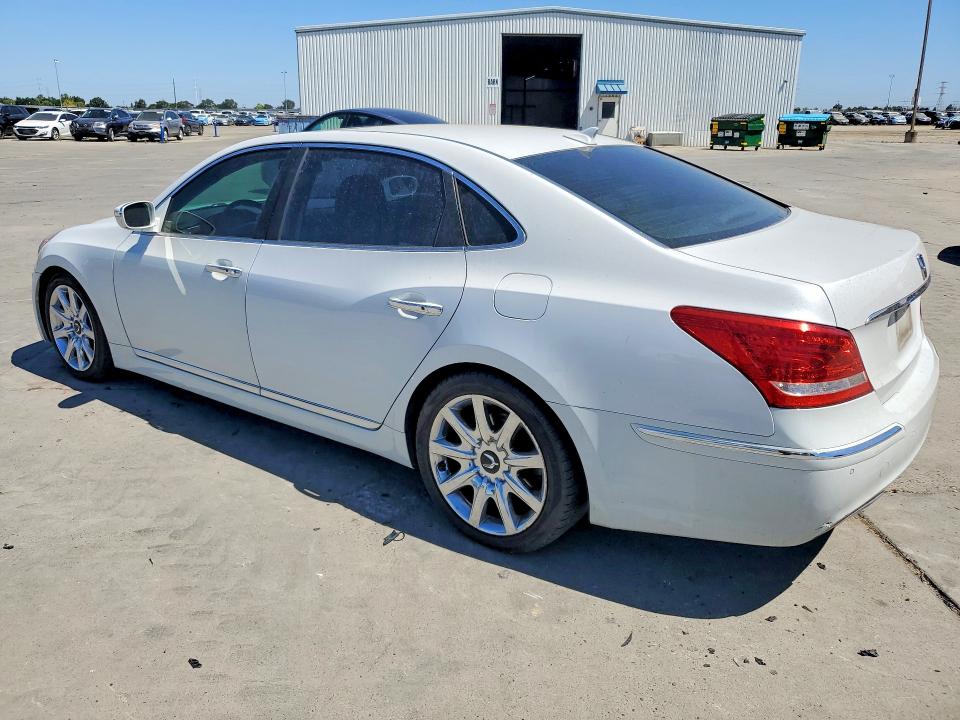 2013 Hyundai Equus VIN KMHGH4JH0DU072409 COPART salvage auction — MINOR DENT/SCRATCHES, Ca - Salvage Certificate, sold $925 on 2026-07-20 (photo 2)
