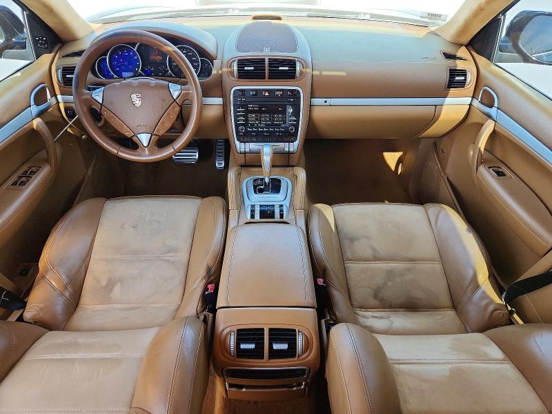 2009 Porsche Cayenne VIN WP1AD29P09LA62206 COPART salvage auction — REAR END, Tx - Salvage Vehicle Title, sold $4,500 on 2026-08-07 (photo 8)