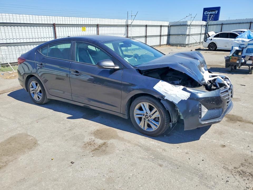 2020 Hyundai Elantra VIN 5NPD84LF7LH558338 COPART salvage auction — FRONT END, Ca - Salvage Certificate, sold $1,550 on 2026-07-24 (photo 4)