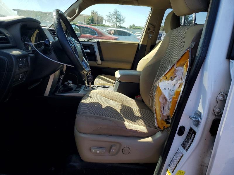2015 Toyota 4runner VIN JTEBU5JR1F5274225 COPART salvage auction — SIDE, CA - SALVAGE CERTIFICATE, sold $7,900 on 2026-08-20 (photo 7)