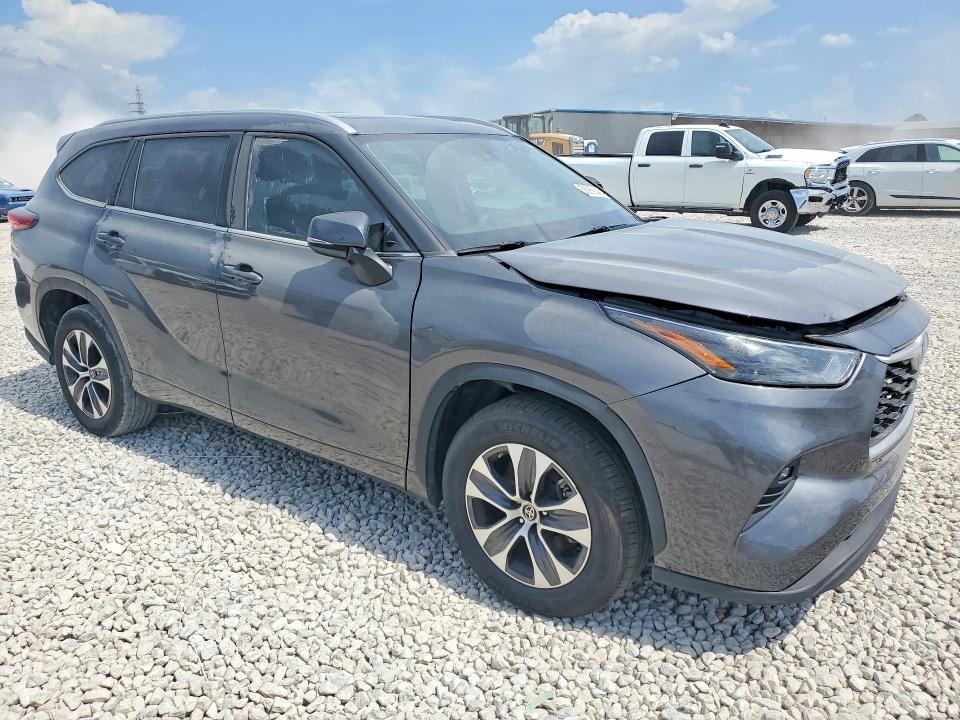 2022 Toyota Highlander hybrid VIN 5TDGARAH3NS512084 COPART salvage auction — FRONT END, GA - CERT OF TITLE-SALVAGE, sold $15,200 on 2026-07-14 (photo 4)