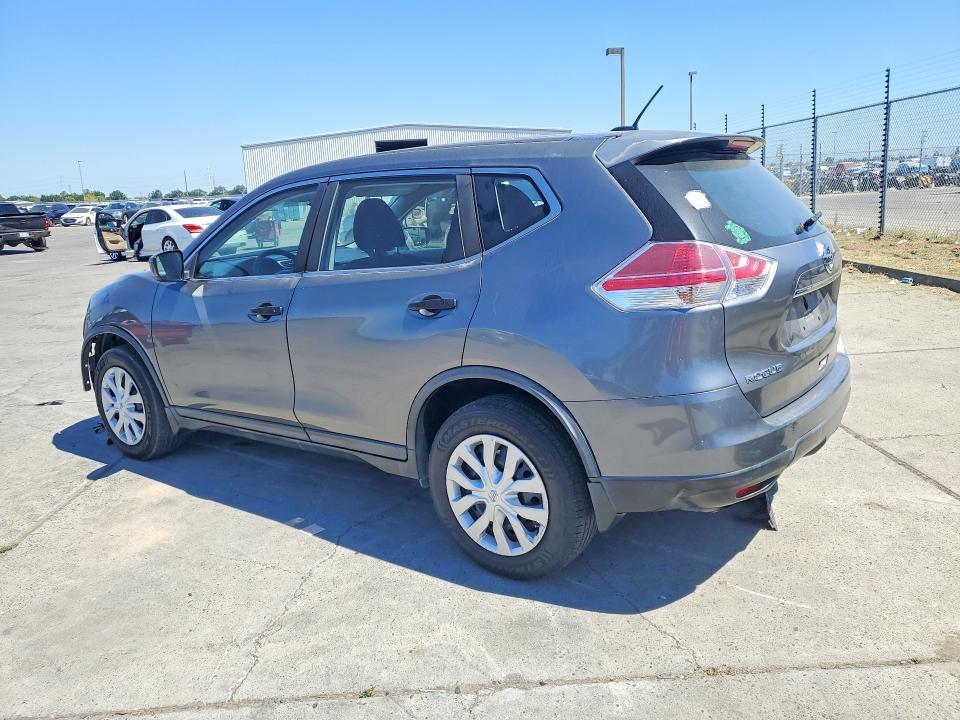 2016 Nissan Rogue VIN KNMAT2MT6GP622891 COPART salvage auction — FRONT END, Salvage Title, sold $1,500 on 2026-07-27 (photo 2)
