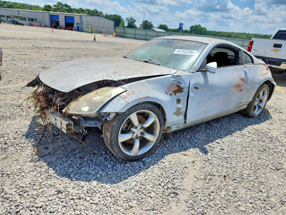 2006 Nissan 350z VIN JN1AZ34D66M300882 COPART salvage auction — FRONT END, Ar - Cert Of Title-Salvage, sold $225 on 2026-07-27 (photo 1)