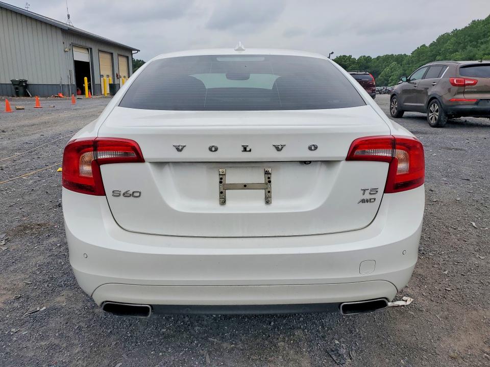 2015 Volvo S60 VIN YV1612TM4F2351258 COPART salvage auction — FRONT END, Pa - Certificate Of Salvage, sold $925 on 2026-08-20 (photo 6)