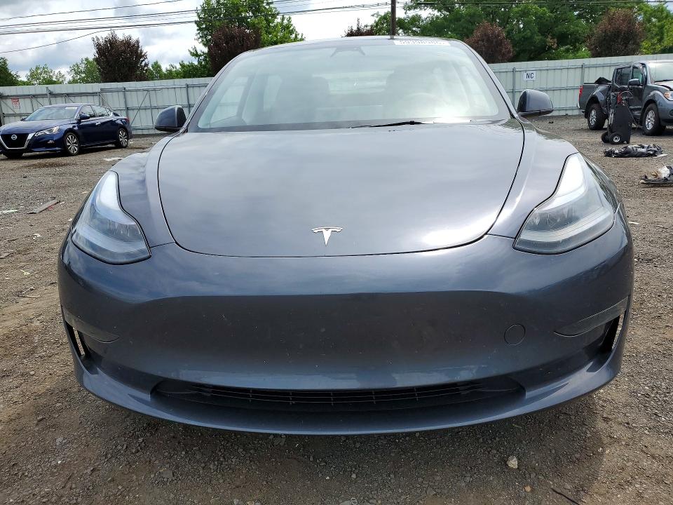 2023 Tesla Model 3 VIN 5YJ3E1EA4PF687243 COPART salvage auction — REAR END, CT - CERT OF TITLE-SALVAGE, sold $3,700 on 2026-07-28 (photo 5)