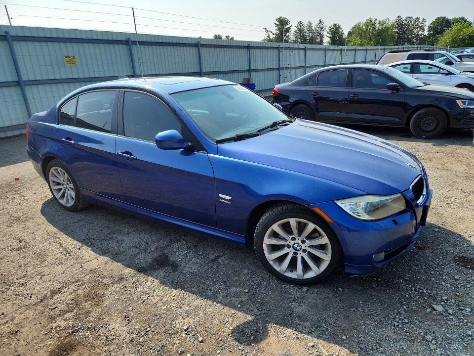 2010 BMW 3 series VIN WBAPK5C50AA646435 COPART salvage auction — REAR END, PA - CERT OF TITLE, sold $400 on 2026-07-31 (photo 4)