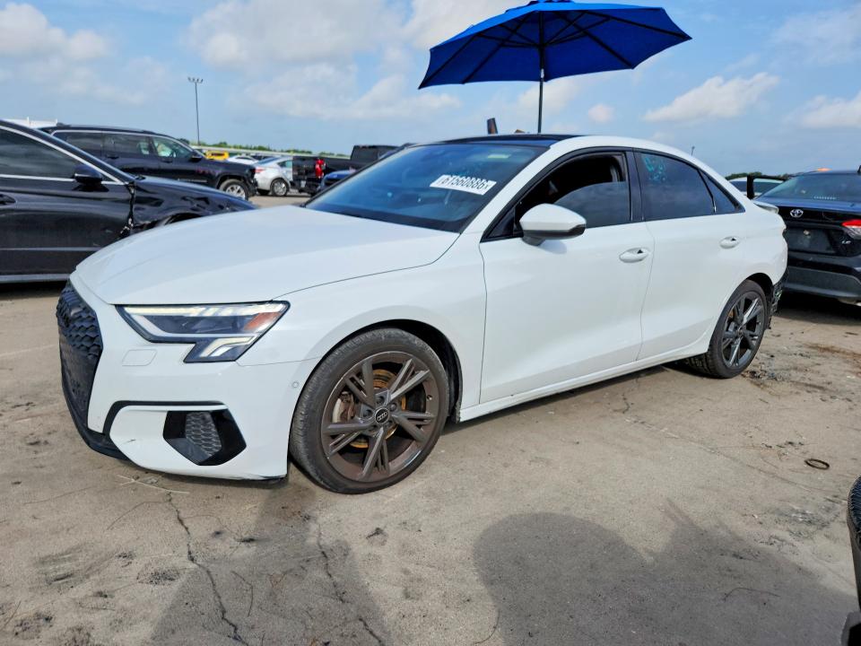 2024 Audi A3 VIN WAUHUDGY2RA059484 — COPART salvage auction photo