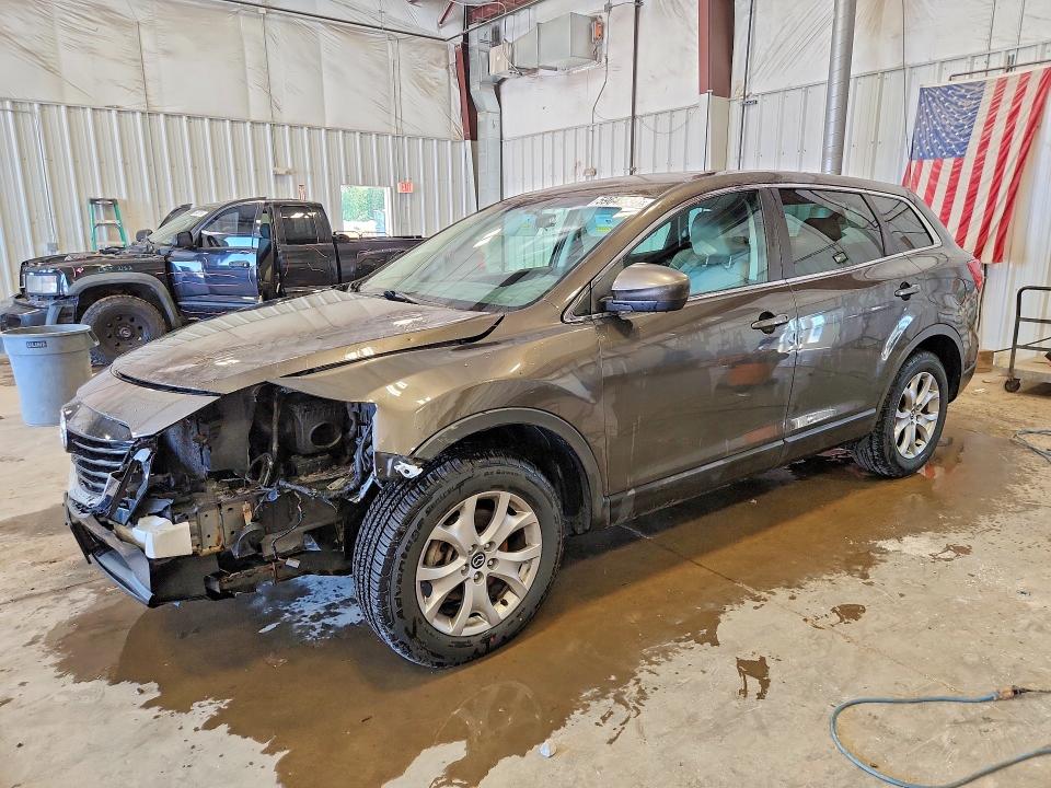 2015 Mazda Cx-9 VIN JM3TB2CA7F0447884 COPART salvage auction — FRONT END, Wi - Junked Vehicle Bill Of Sale, sold $400 on 2026-07-20 (photo 1)