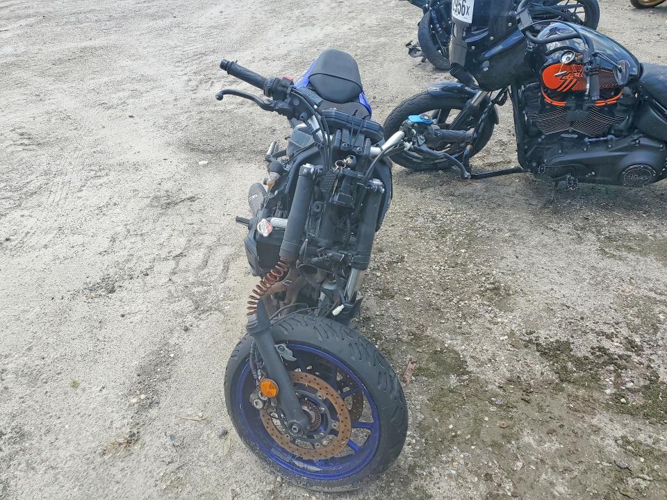 2022 Yamaha Mt07 VIN JYARM32EXNA003345 COPART salvage auction — ALL OVER, FL - CERTIFICATE OF TITLE, sold $80 on 2026-07-16 (photo 2)