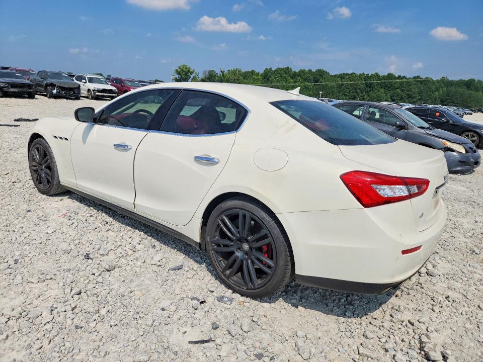 2017 Maserati Ghibli VIN ZAM57RSS1H1212749 COPART salvage auction — MINOR DENT/SCRATCHES, Ga - Cert Of Title-Manufctr Buyback (P), sold $4,700 on 2026-07-20 (photo 2)