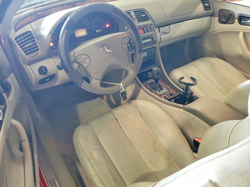 2003 Mercedes-benz Clk-class VIN WDBLK65G53T135413 COPART salvage auction — FRONT END, MO - CERTIFICATE OF TITLE, sold $1,000 on 2026-07-28 (photo 8)