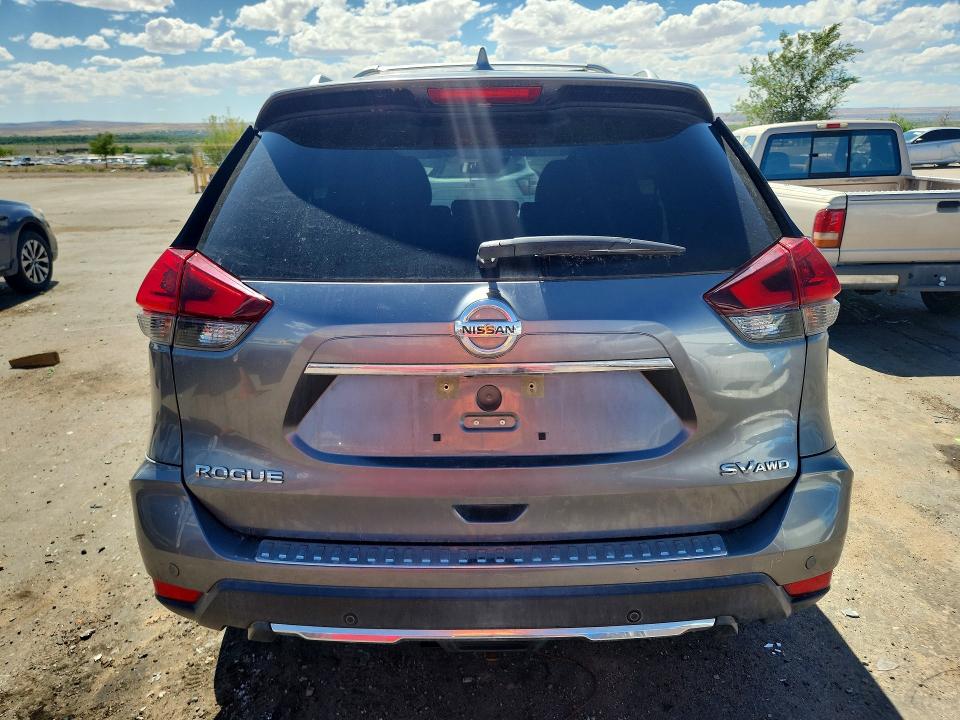 2019 Nissan Rogue VIN KNMAT2MV2KP534026 COPART salvage auction — FRONT END, Nm - Cert Of Title-Salvage, sold $3,500 on 2026-07-09 (photo 6)