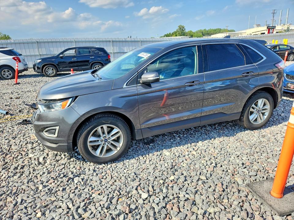 2016 Ford Edge VIN 2FMPK4J99GBB70259 COPART salvage auction — FRONT END, Wi - Certificate Of Title, sold $3,100 on 2026-08-17 (photo 1)