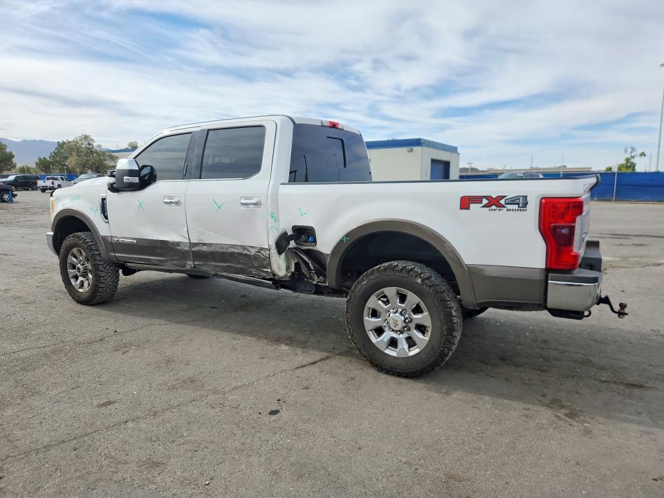 2017 Ford VIN 1FT7W2BT8HEE01889 COPART salvage auction — SIDE, Tx - Salvage Vehicle Title, sold $18,300 on 2026-07-31 (photo 2)