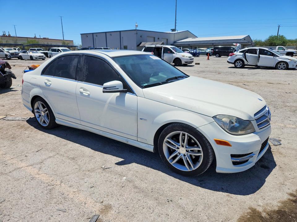 2012 Mercedes-benz VIN WDDGF4HB6CA616879 COPART salvage auction — MECHANICAL, Nv - Certificate Of Title, sold $425 on 2026-07-21 (photo 4)