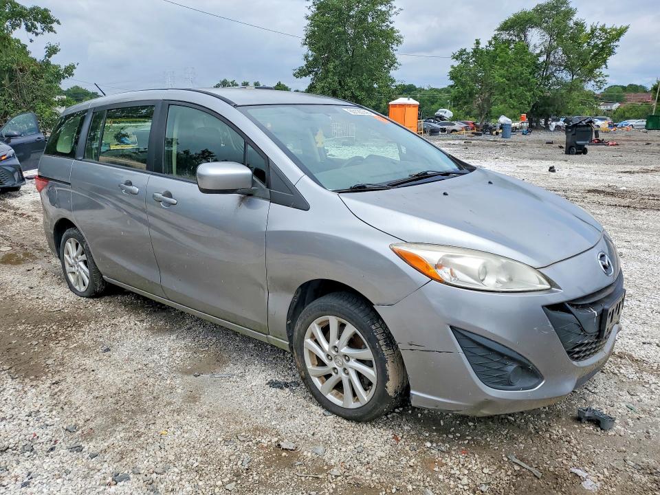 2012 Mazda 5 VIN JM1CW2BL3C0122838 COPART salvage auction — WATER/FLOOD, Md - Certificate Of Title, sold $400 on 2026-07-21 (photo 4)