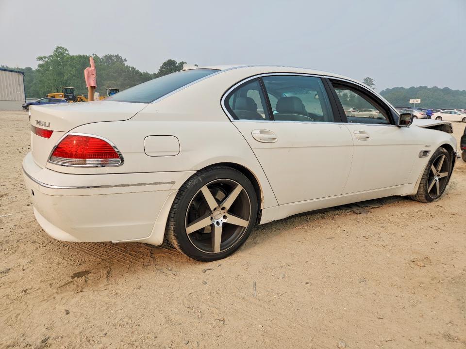 2003 BMW 7er VIN WBAGN63443DR08429 COPART salvage auction — FRONT END, Va - Certificate Of Title, sold $100 on 2026-07-28 (photo 3)